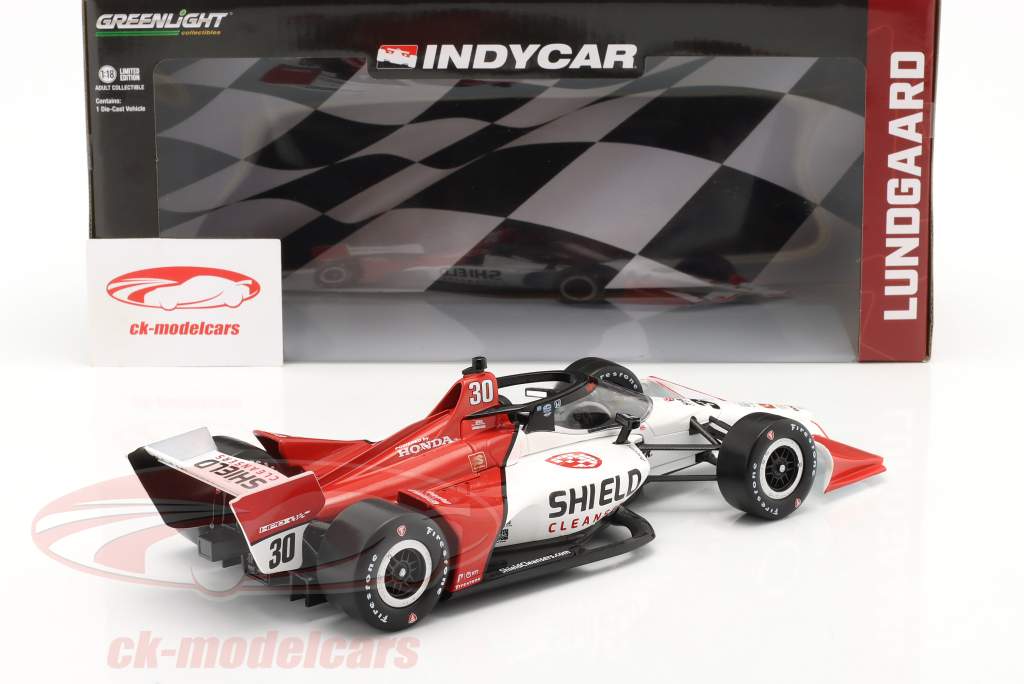 Christian Lundgaard Honda #30 IndyCar Series 2022 1:18 Greenlight