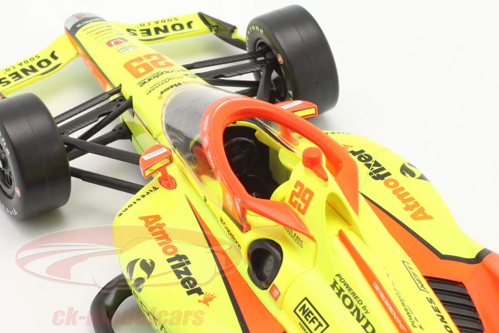Greenlight 1:64 2022 IndyCar #29 Devlin DeFrancesco Diecast - NTT