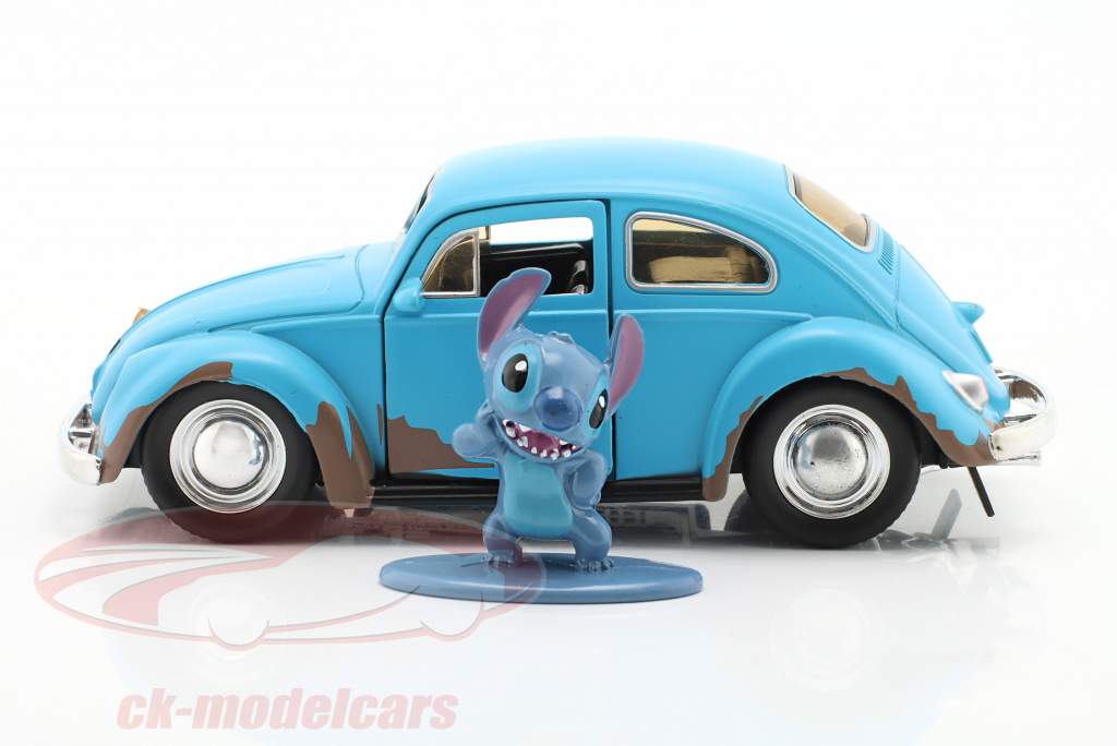 Volkswagen VW Beetle 1959 Movie Lilo & Stitch (2002) blue 1:32 Jada Toys