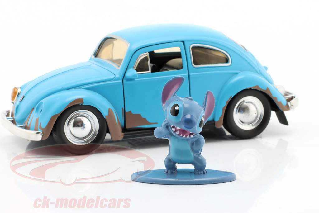 Volkswagen VW Käfer 1959 Film Lilo & Stitch (2002) blau 1:32 Jada Toys