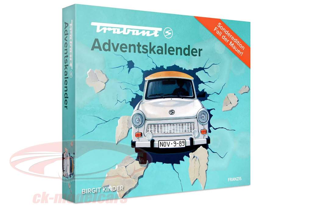 Trabant Adventskalender: Trabant P 601 beige / blau 1:43 Franzis