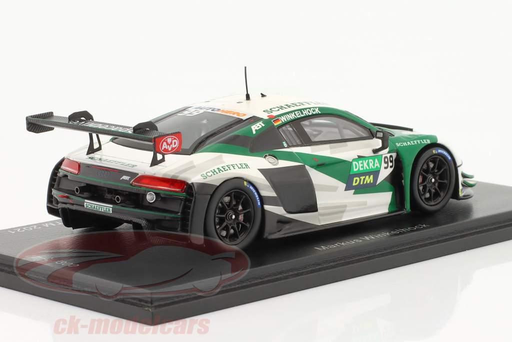 Audi R8 LMS GT3 #99 DTM Nürburgring 2021 Markus Winkelhock 1:43 Spark
