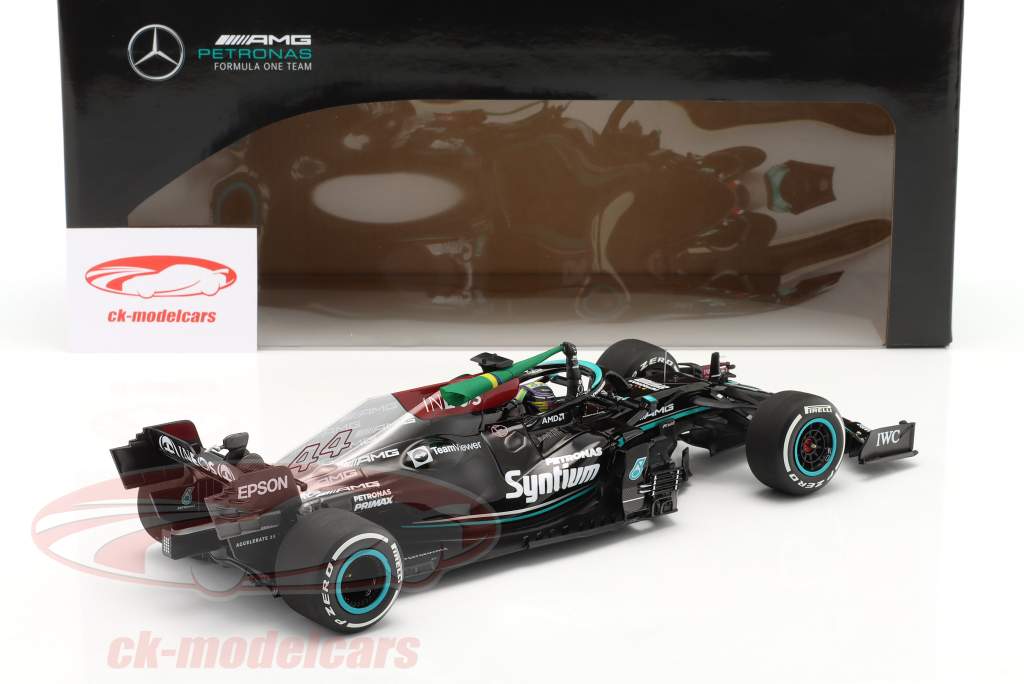 L. Hamilton Mercedes-AMG F1 W12 #44 vinder brasiliansk GP formel 1 2021 1:18 Minichamps