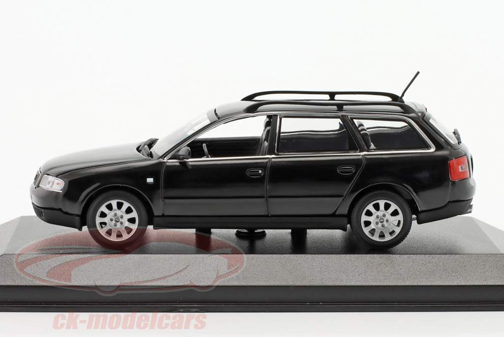 Audi A6 Avant year 1997 black 1:43 Minichamps