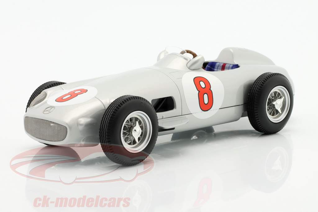 J.-M. Fangio Mercedes-Benz W196 #8 Wereldkampioen formule 1 1955 1:18 WERK83