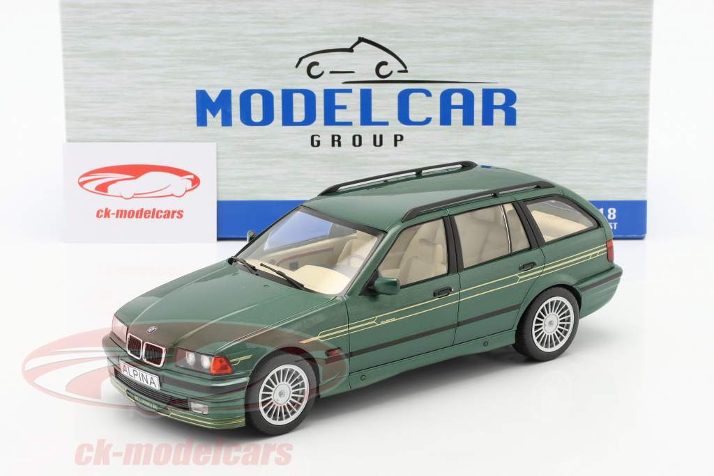 BMW Alpina B3 (E36) 3.2 Touring Год постройки 1995 зеленый металлический 1:18 Model Car Group