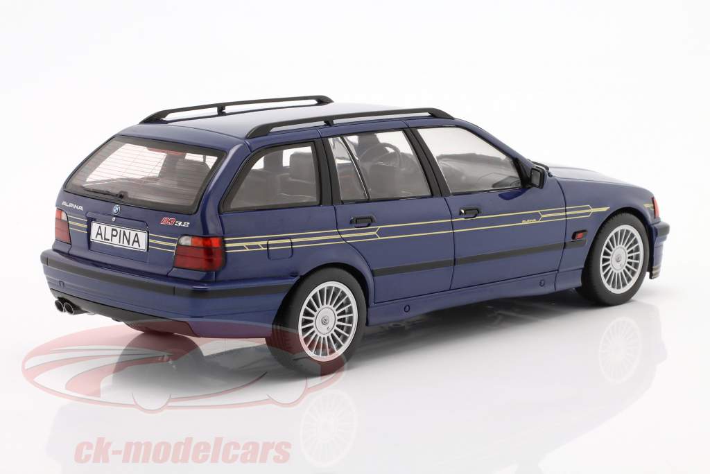 BMW Alpina B3 (E36) 3.2 Touring 1995 蓝色的 金属的 1:18 Model Car Group