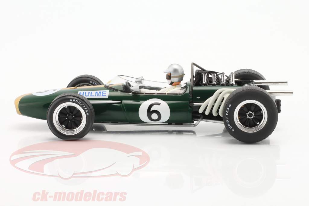 Denis Hulme Brabham BT20 #6 2nd Great Britain GP formula 1 1966 1:18 Model Car Group