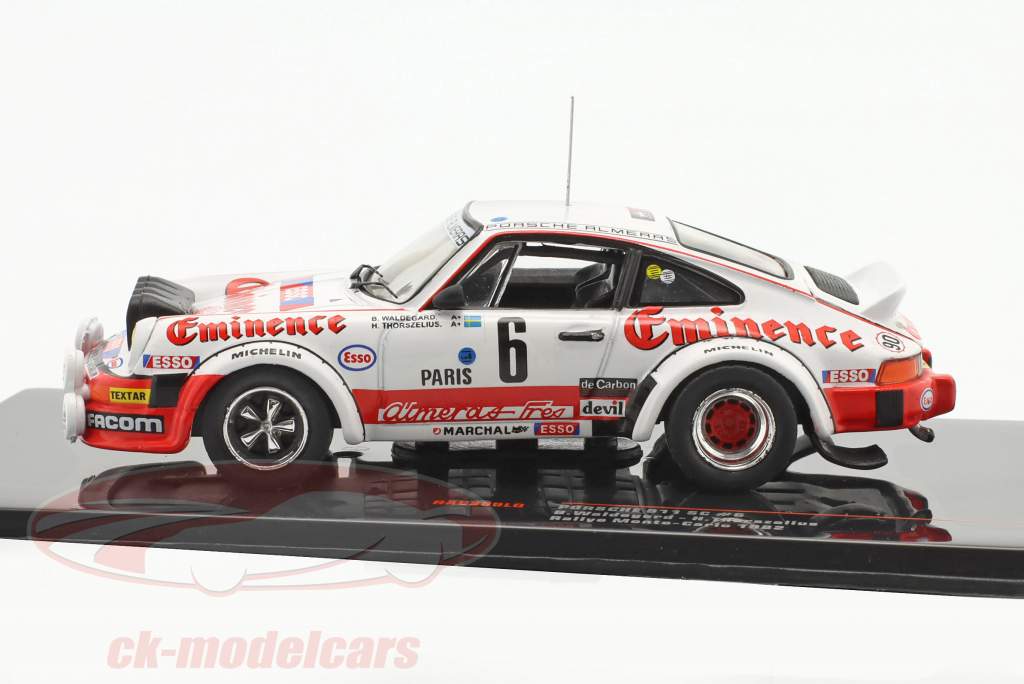 Porsche 911 SC #6 reunión Monte Carlo 1982 Waldegard, Thorszelius 1:43 Ixo