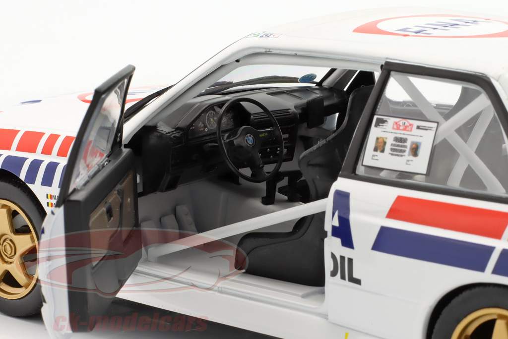 Solido 1:18 BMW M3 (E30) #18 Rally Monte Carlo 1989 M. Duez, A. Lopes