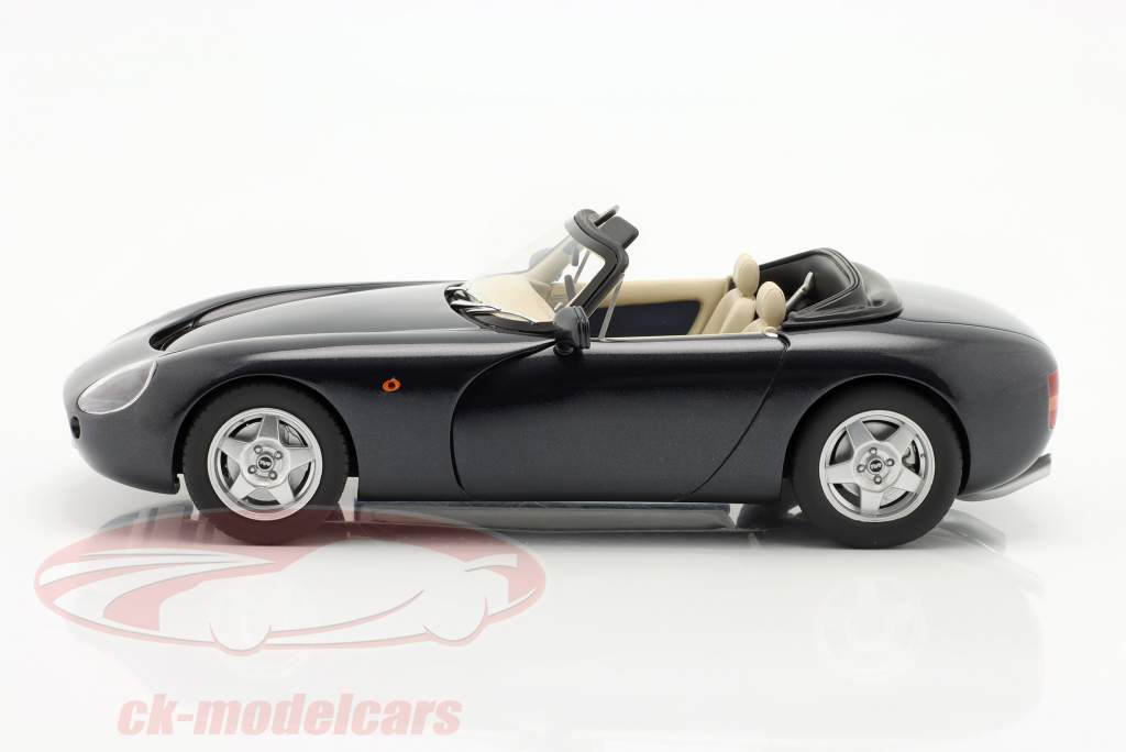 TVR Griffith Cabrio year 1991 - 1993 blue metallic 1:18 Cult Scale