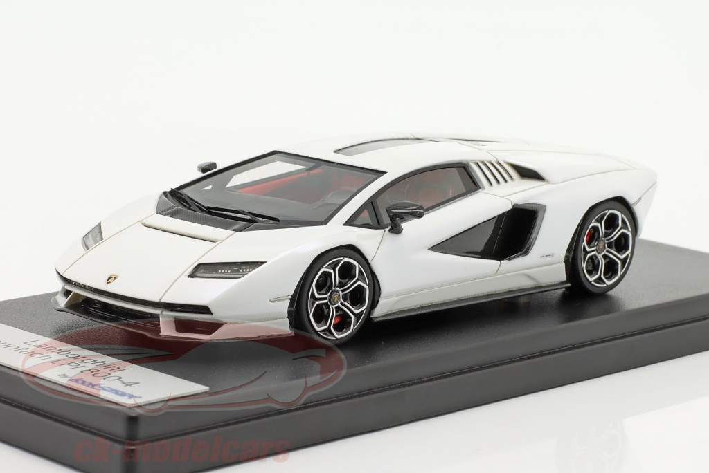Lamborghini Countach LPI 800-4 Année de construction 2022 siderale Blanc 1:43 LookSmart