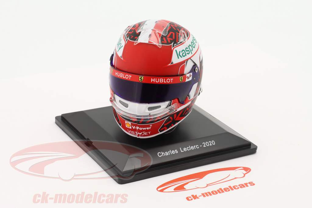 Charles Leclerc #16 Scuderia Ferrari Formel 1 2020 Helm 1:5 Spark Editions