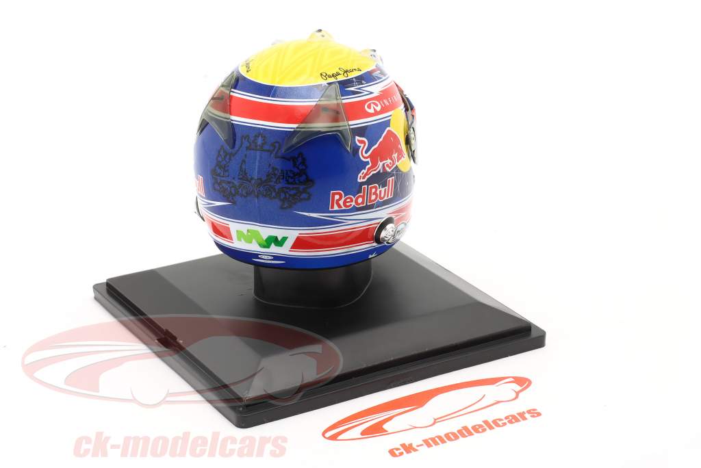 Mark Webber #2 Red Bull formule 1 2012 casque 1:5 Spark Editions