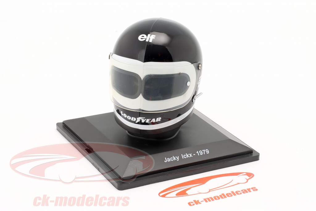 Miniature Casque F1 Jacky Ickx Ferrari 1971 - Échelle 1:5, Marque Centauria, Avec Vitrine, Neuf