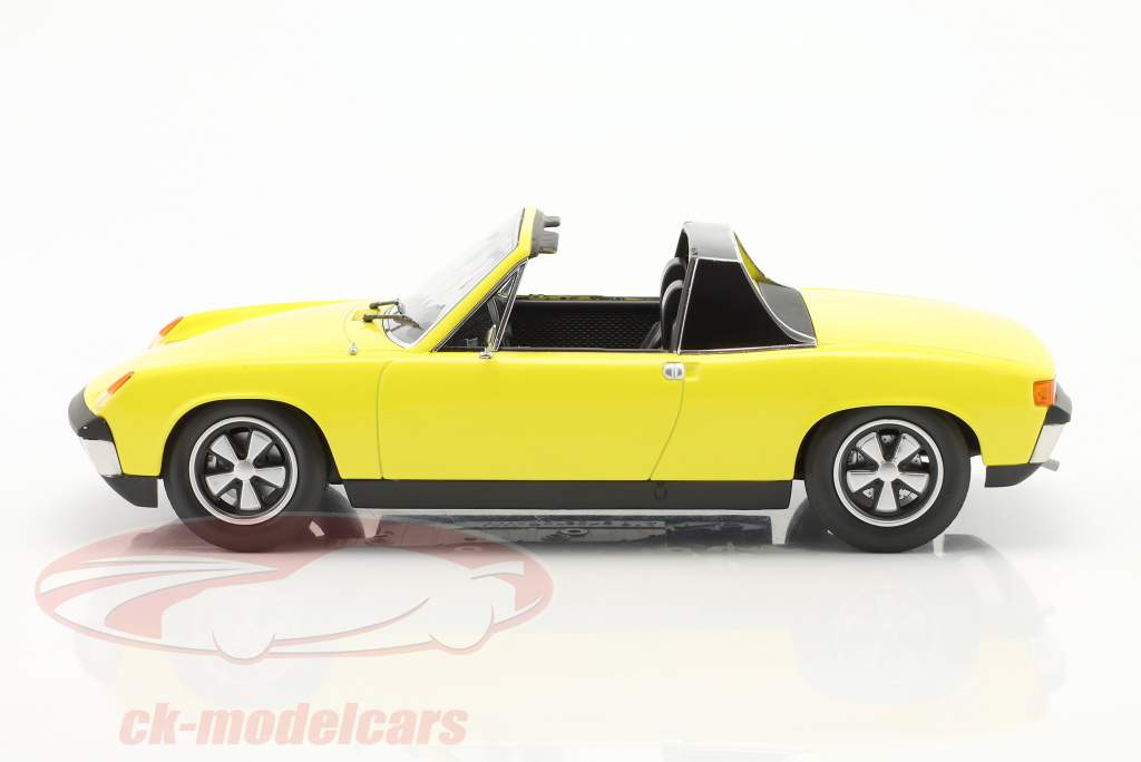 VW-Porsche 914/6 2.0 Anno di costruzione 1973 giallo 1:18 Norev
