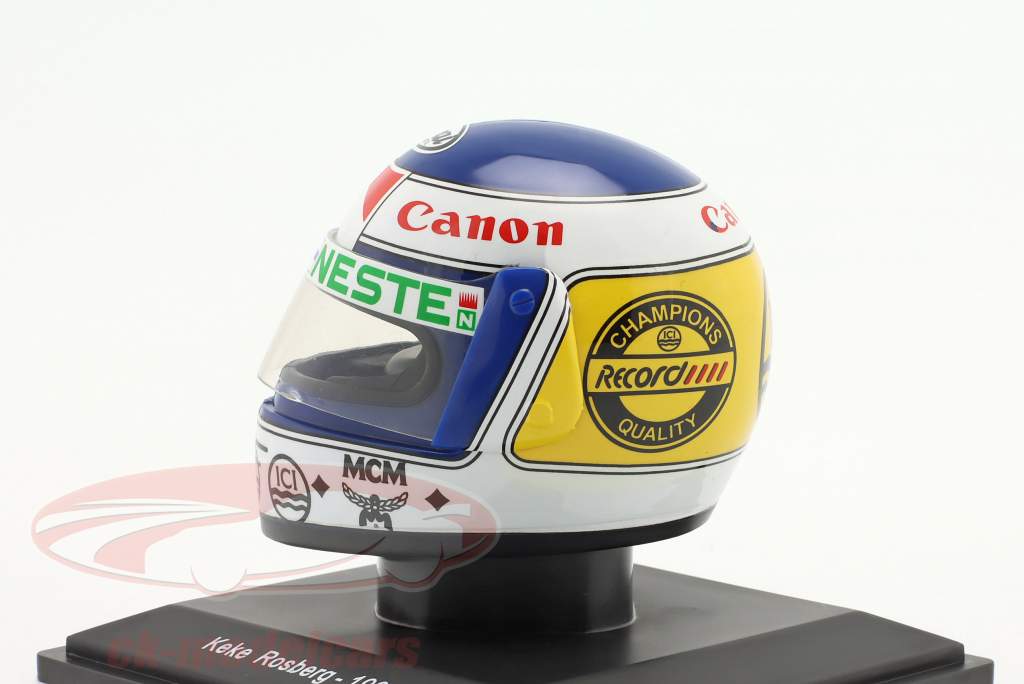 Keke Rosberg #6 Williams formula 1 1985 helmet 1:5 Spark Editions