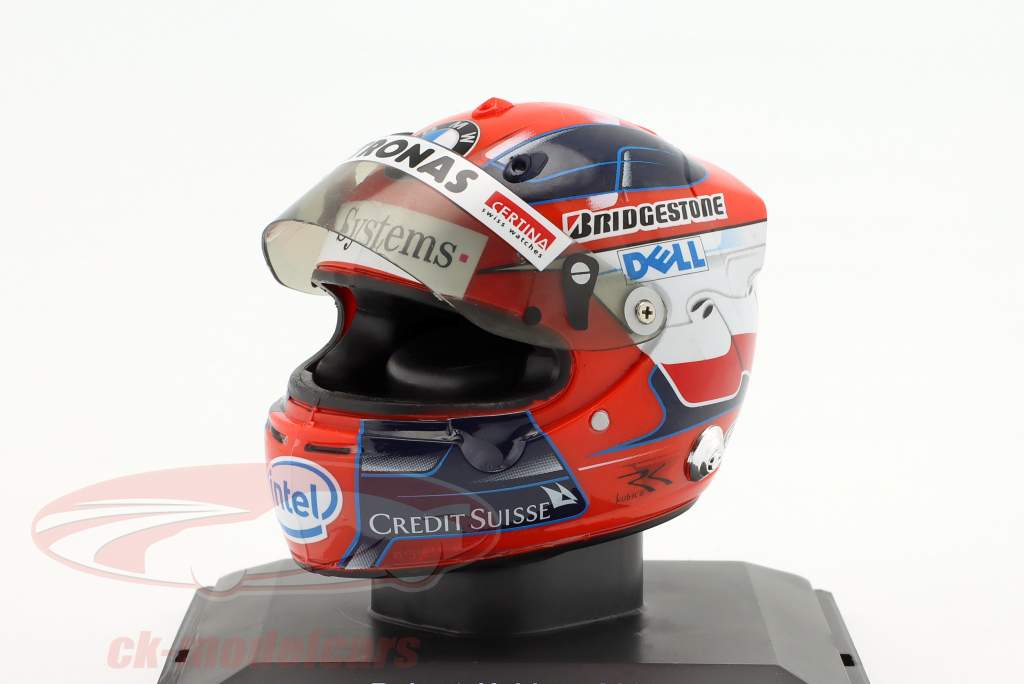 Robert Kubica #4 BMW Sauber formula 1 2008 helmet 1:5 Spark Editions
