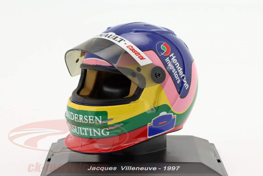 Jacques Villeneuve #3 Williams Formel 1 Weltmeister 1997 Helm 1:5 Spark Editions