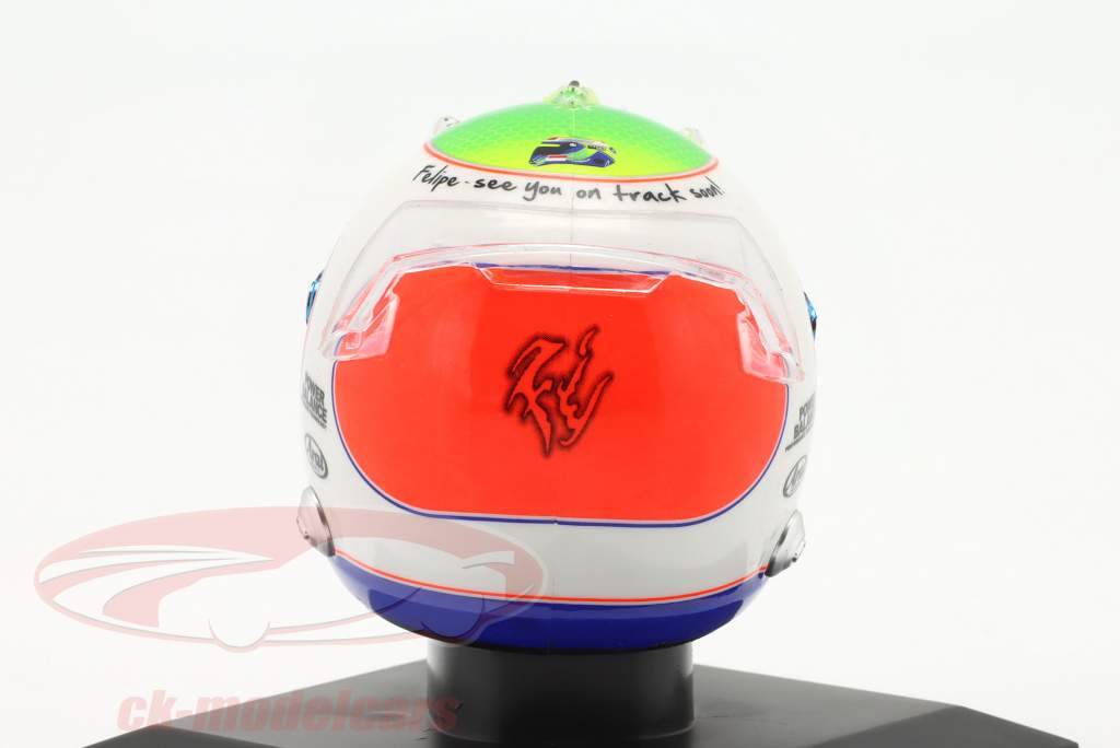 Rubens Barichello #23 Brawn GP formula 1 2009 helmet 1:5 Spark Editions