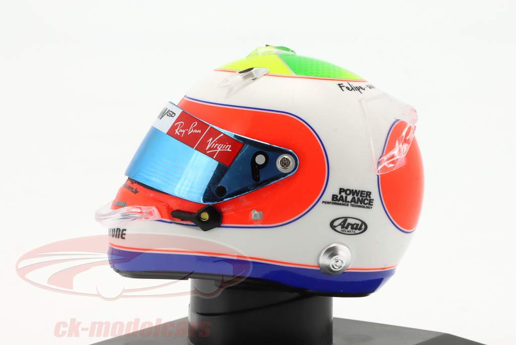 Rubens Barichello #23 Brawn GP formule 1 2009 casque 1:5 Spark Editions