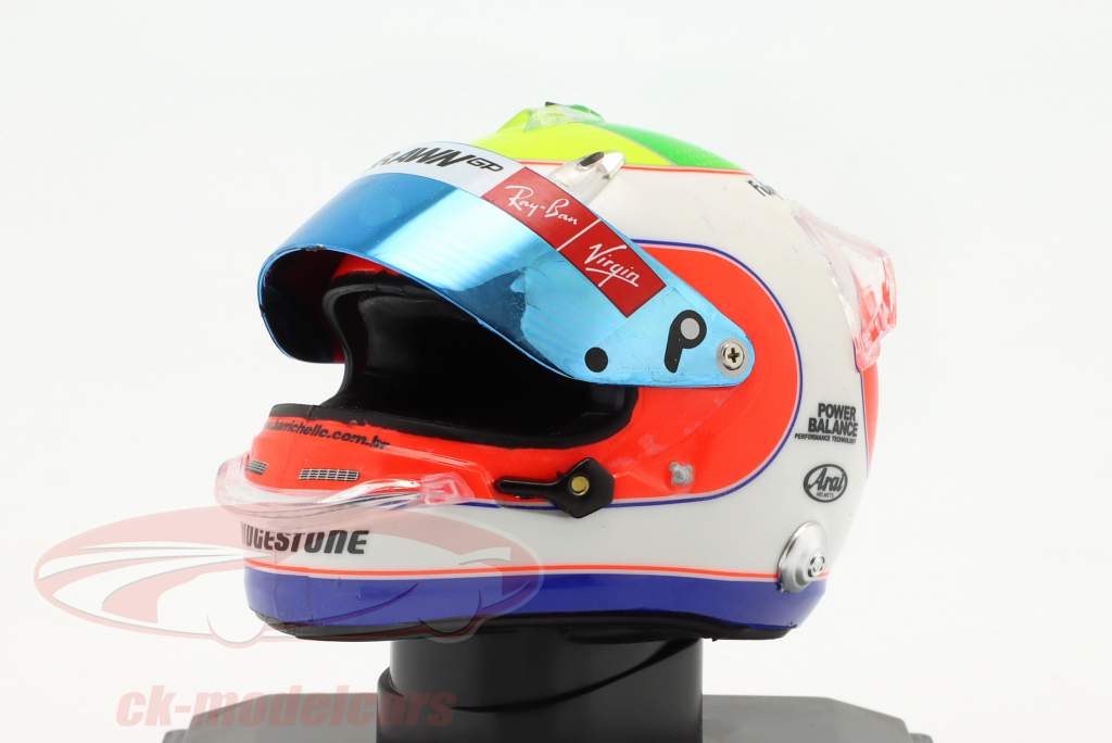 Rubens Barichello #23 Brawn GP fórmula 1 2009 casco 1:5 Spark Editions