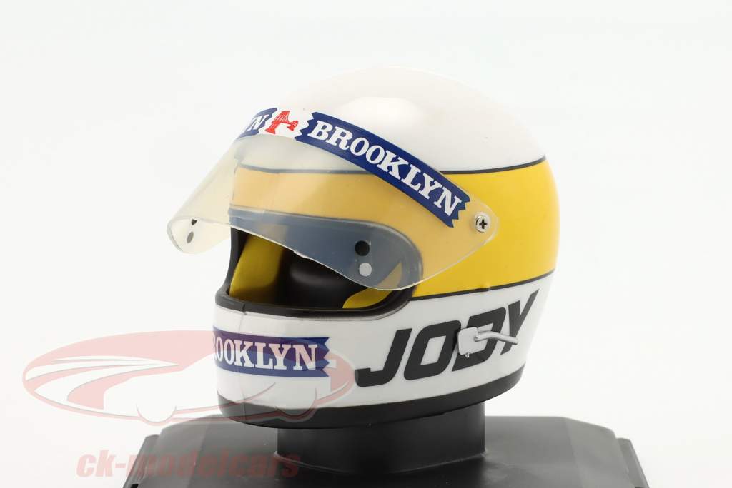 J. Scheckter #11 Scuderia Ferrari formel 1 Verdensmester 1979 hjelm 1:5 Spark Editions / 2. valg