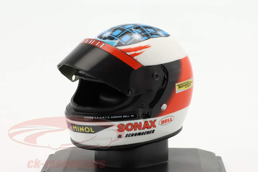 M. Schumacher #1 Benetton formula 1 World Champion 1995 helmet 1:5 Spark Editions