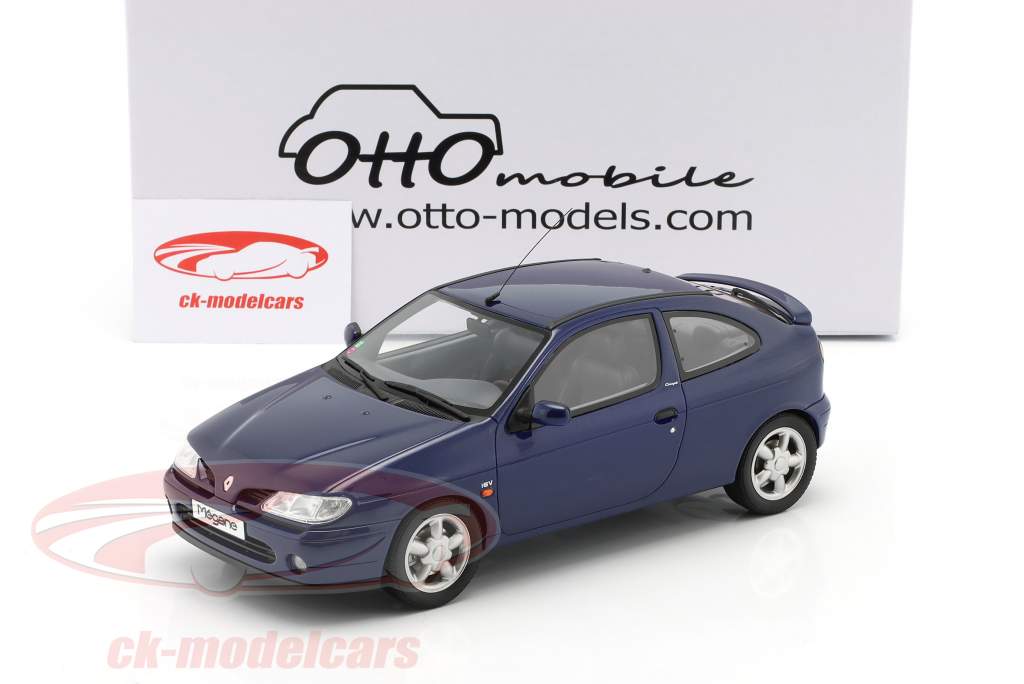  OTTO Mobile 1/18 - Renault Megane 1 Coupe 2.0 16V - 1995 : Toys  & Games