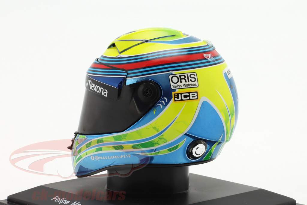 Felipe Massa #19 Williams Martini Racing formel 1 2017 hjelm 1:5 Spark Editions