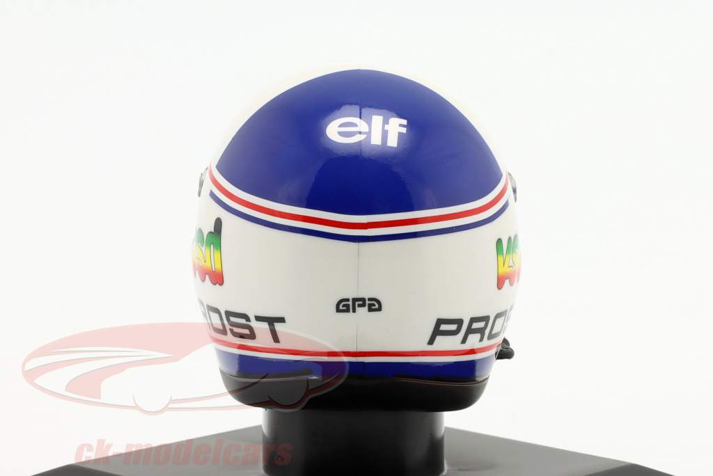 Alain Prost #15 Renault Elf formula 1 1981 helmet 1:5 Spark Editions