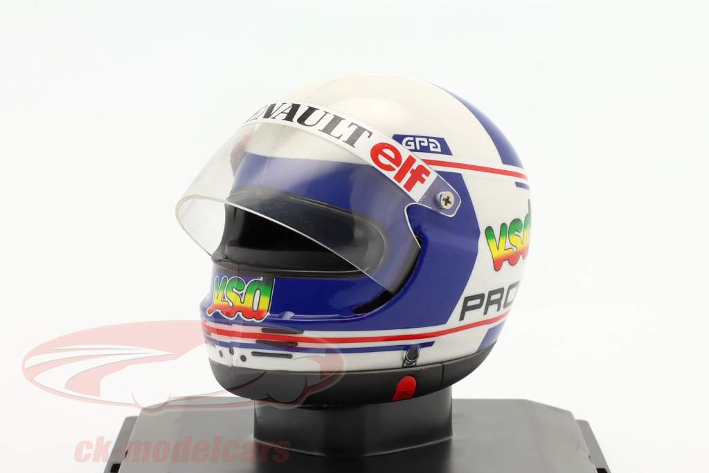 Alain Prost #15 Renault Elf formula 1 1981 helmet 1:5 Spark Editions / 2. choice