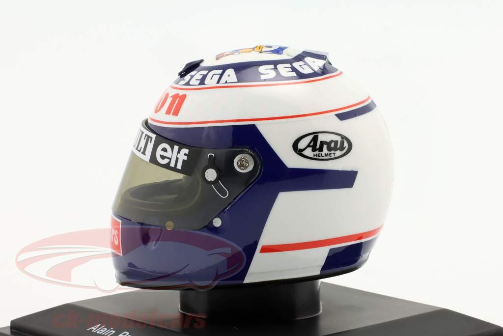 Alain Prost #2 Williams formula 1 World Champion 1993 helmet 1:5 Spark Editions