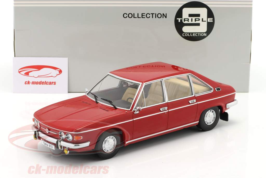 Tatra 613 year 1979 dark red 1:18 Triple9