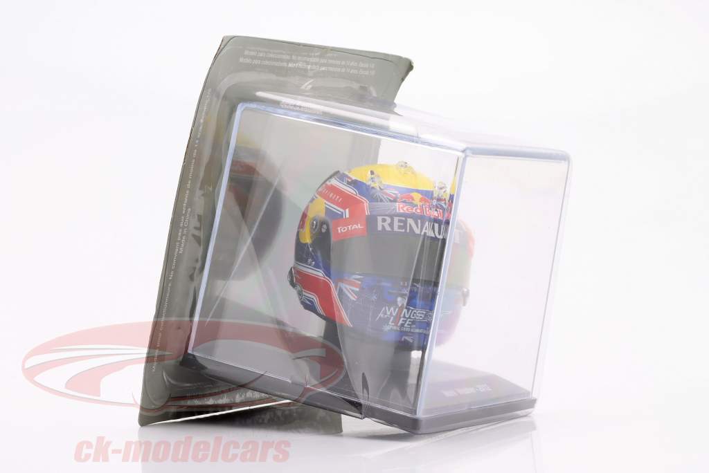 Mark Webber #2 Red Bull formel 1 2012 hjelm 1:5 Spark Editions / 2. valg