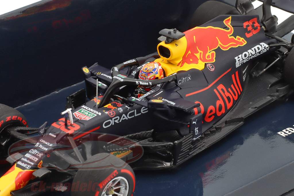 Max Verstappen Red Bull RB16B #33 Sieger Niederlande GP Formel 1 Weltmeister 2021 1:43 Minichamps