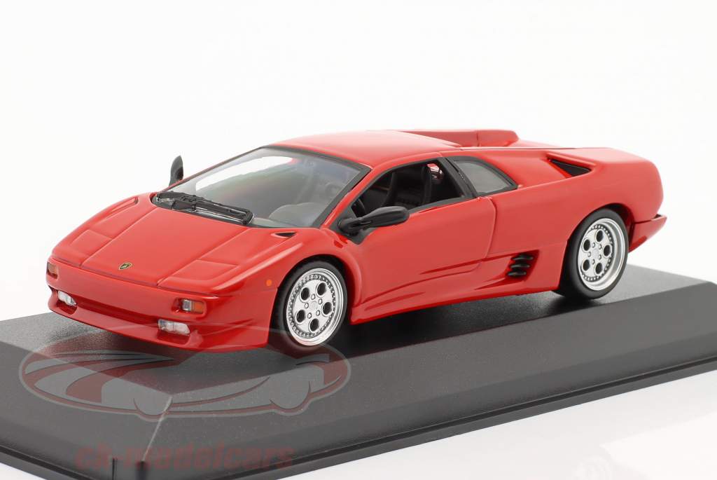 Lamborghini Diablo Año de construcción 1994 rojo 1:43 Minichamps