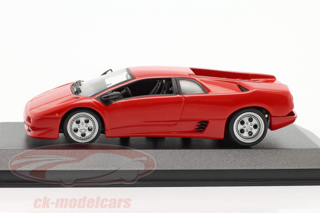 Lamborghini Diablo Byggeår 1994 rød 1:43 Minichamps