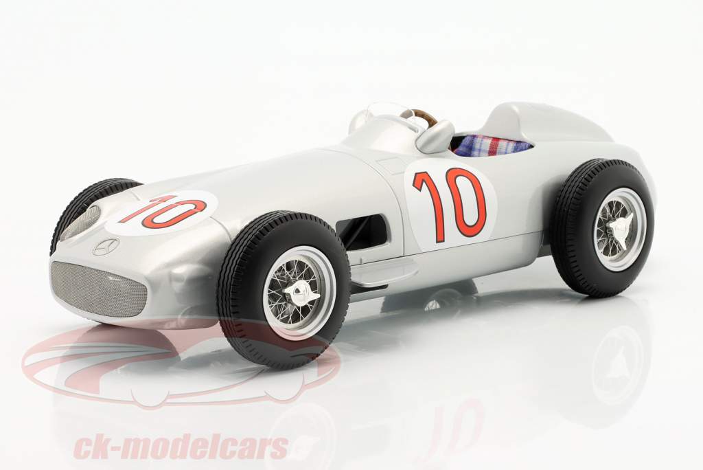 J.M. Fangio Mercedes-Benz W196 #10 gagnant Belgique GP formule 1 Champion du monde 1955 1:18 WERK83