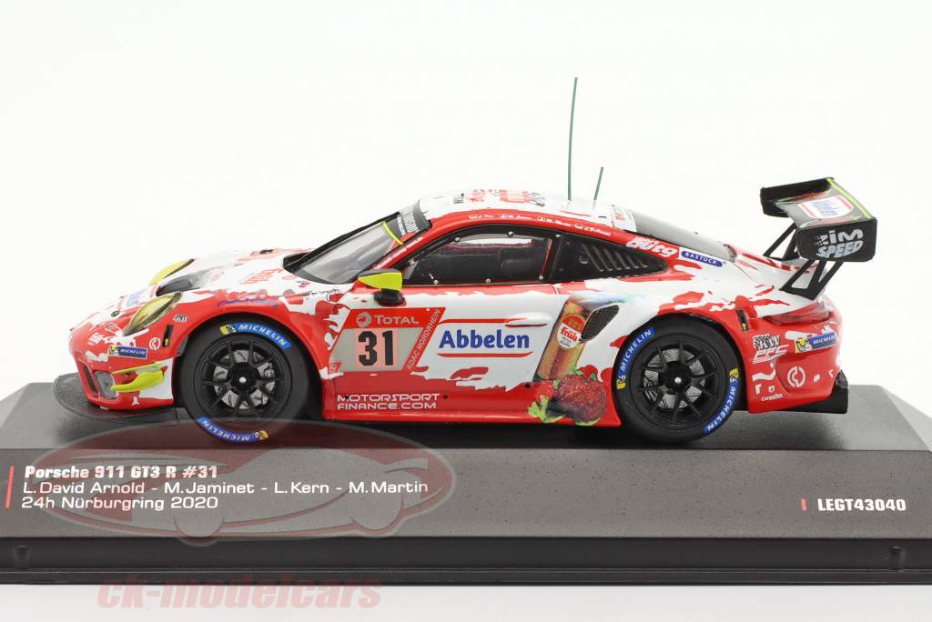 Porsche 911 GT3 R #31 24h Nürburgring 2020 Arnold, Jaminet, Kern, Martin 1:43 Ixo