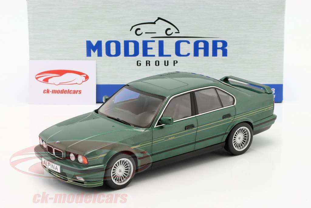 BMW Alpina B10 (E34) 4.6 绿色 金属的 1:18 Model Car Group