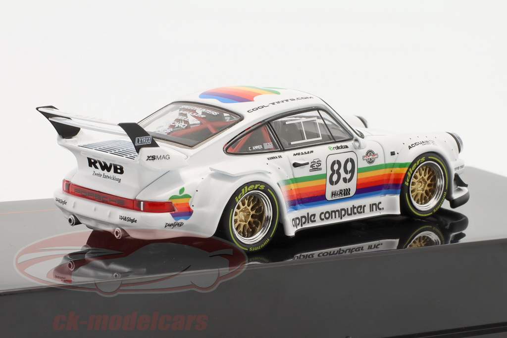Porsche 911 (930) RWB Apple #89 hvid 1:43 Ixo