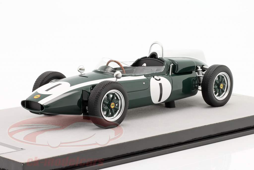 J. Brabham Cooper T53 #1 英国 GP 公式 1 世界冠军 1960 1:18 Tecnomodel