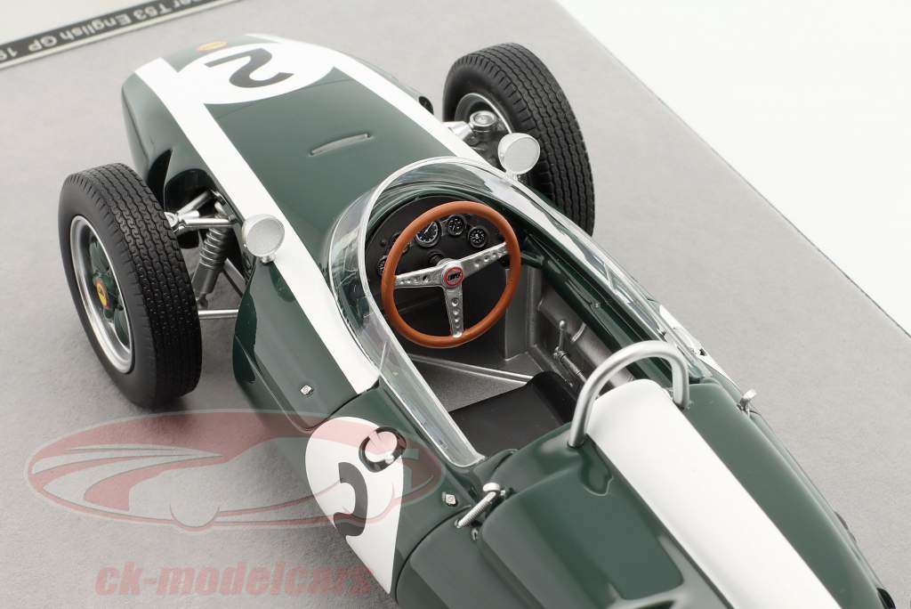Bruce McLaren Cooper T53 #2 britisk GP formel 1 1960 1:18 Tecnomodel