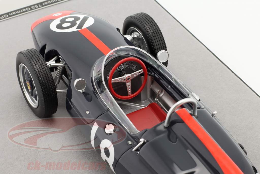 John Surtees Cooper T53 #18 5 tysk GP formel 1 1961 1:18 Tecnomodel
