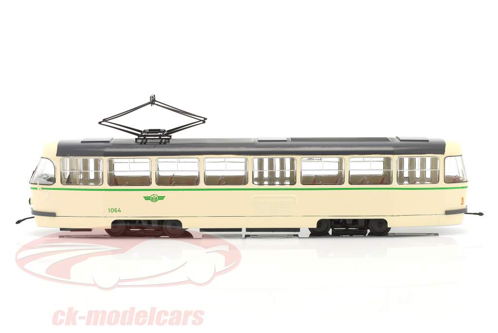 Tatra T4D tranvía Magdeburg beige 1:43 Premium ClassiXXs