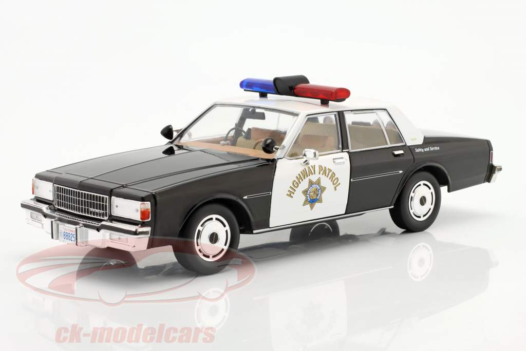 Chevrolet Caprice polizia stradale California Anno di costruzione 1989 1:18 Greenlight