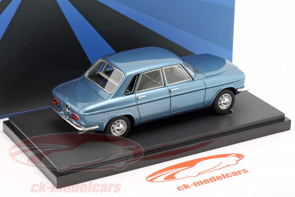 Renault 16 Projet 114 year 1961 blue metallic 1:43 AutoCult