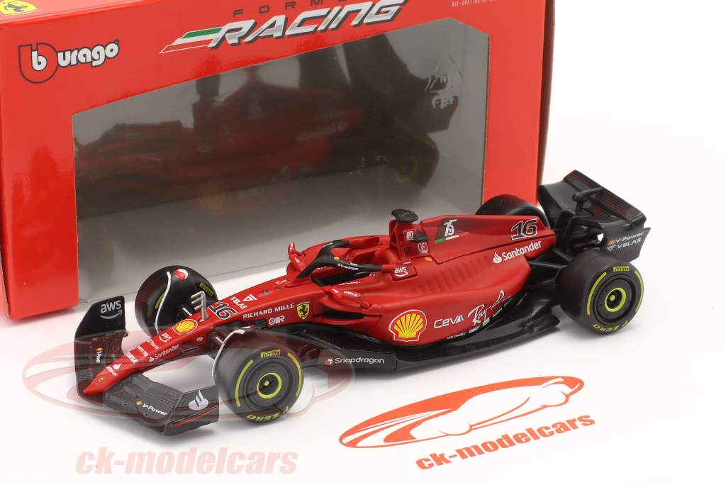 Charles Leclerc Ferrari F1-F75 #16 公式 1 2022 1:43 Bburago