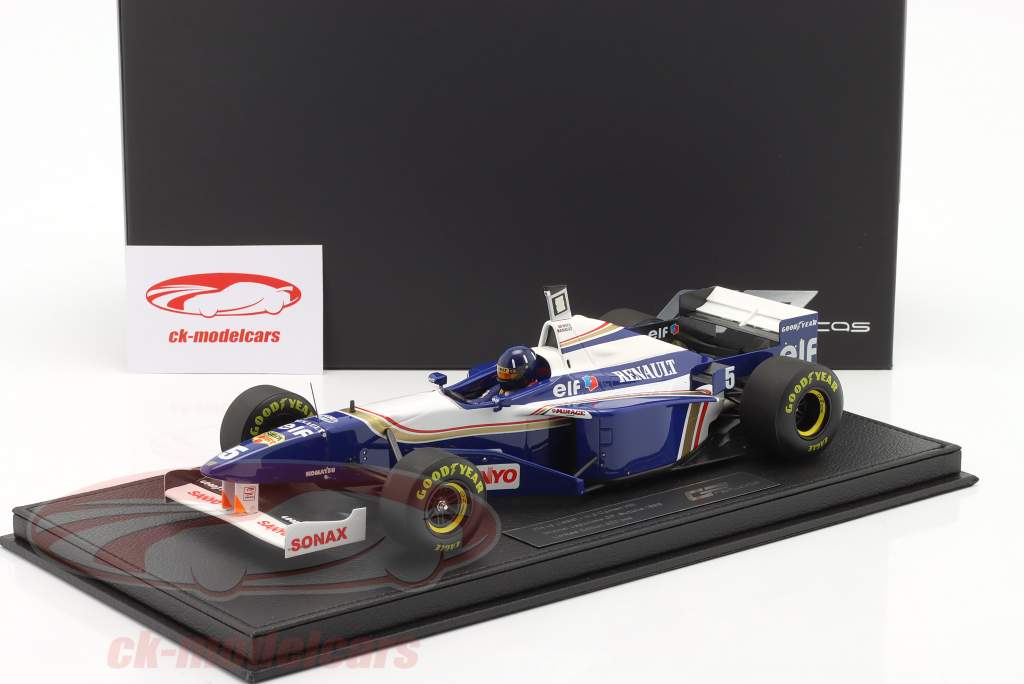 Damon Hill Williams FW18 #5 vinder Japan GP formel 1 Verdensmester 1996 1:18 GP Replicas